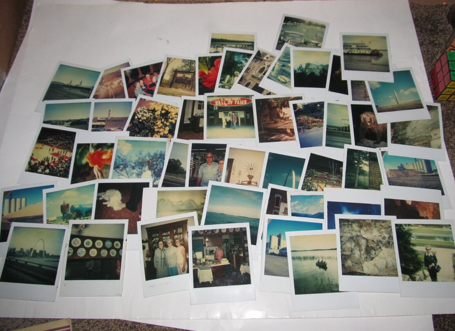 (50) Random Vintage Photos Original Polaroid Color Snapshots 1970s-90s