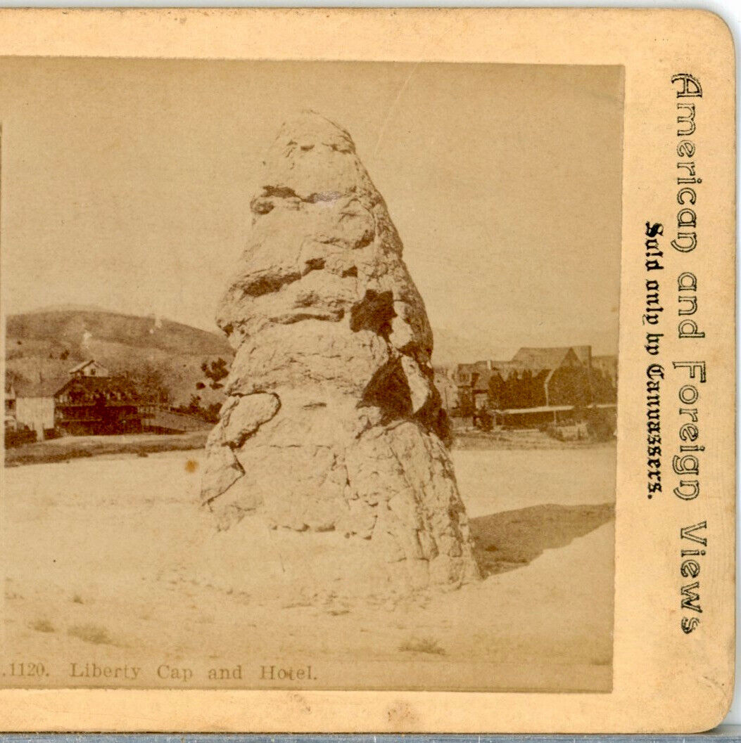 CALIFORNIA, Liberty Cap And Hotel--Am.& Foreign Views Stereoview U69