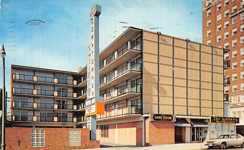 Postcard AL: Downtowner Motor Inn, Birmingham, Alabama, Posted 1994