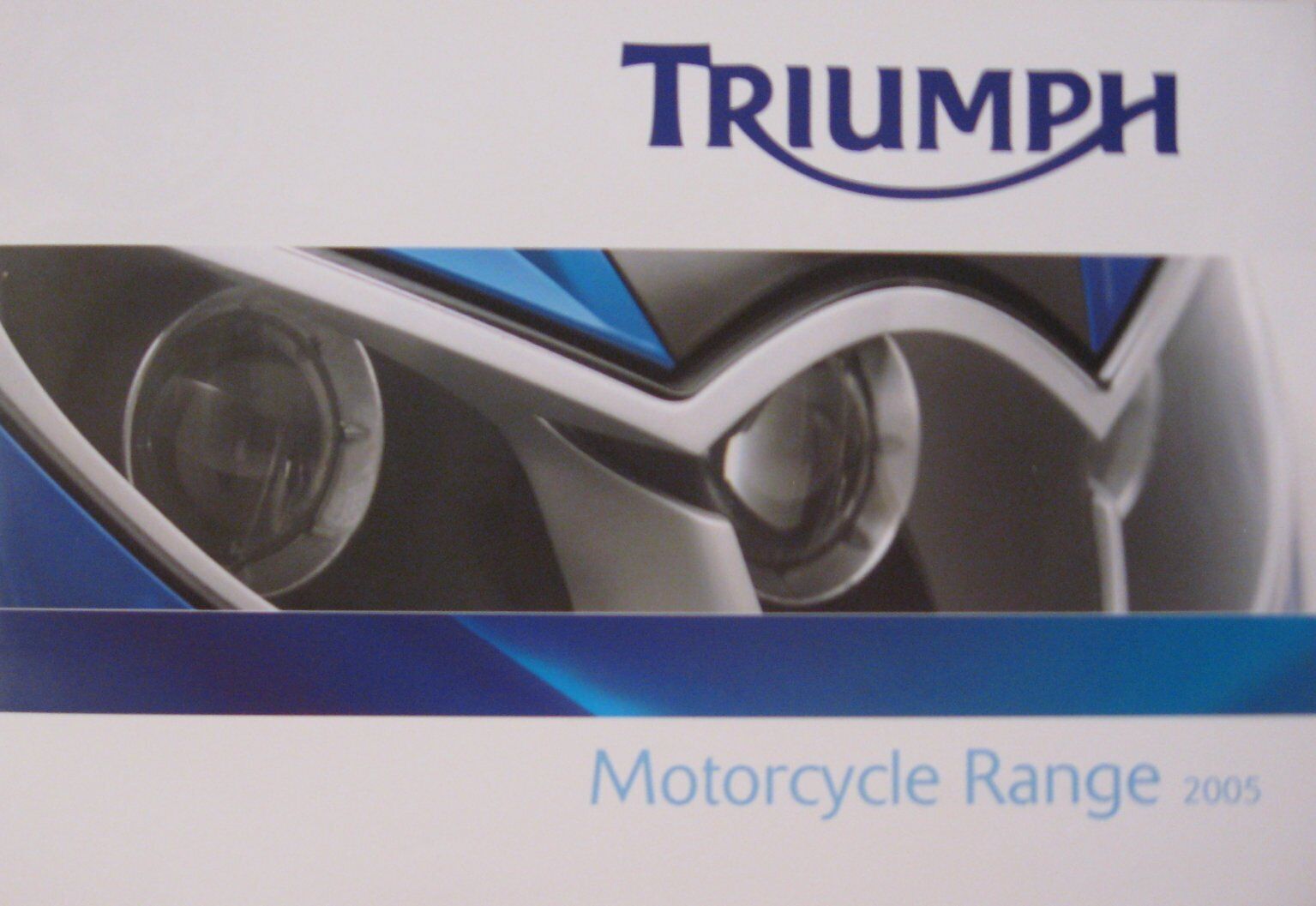 2005 Triumph Motorcycle Full Line Brochure, Original 16 pgs