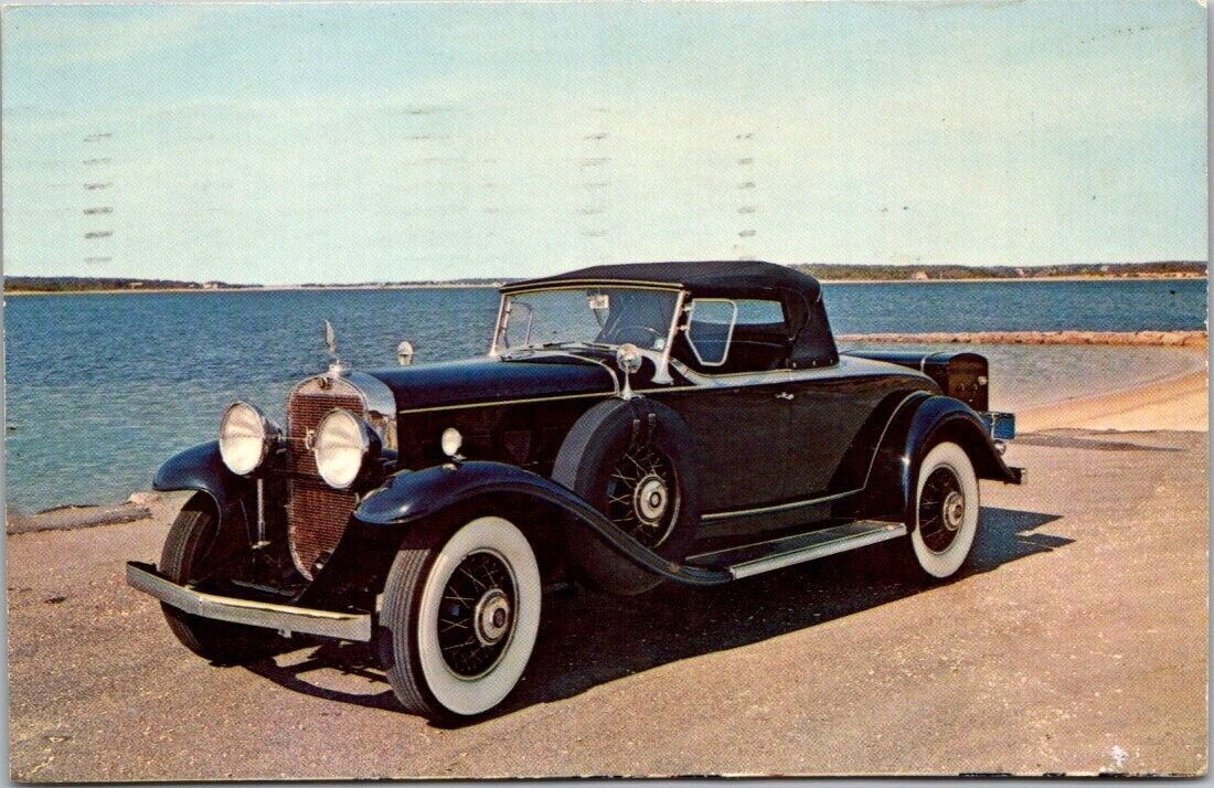 1931 Cadillac Roadster Automobile Sandwich Massachusetts Posted Postcard B18