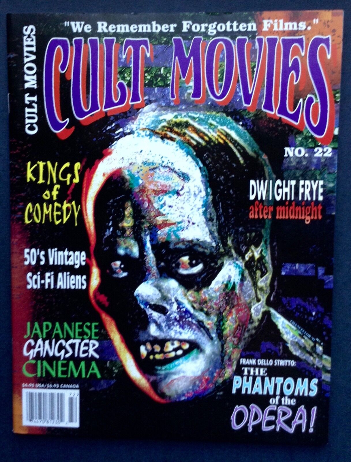 Cult Movies, monster magazines, comic books, Horror film magazines, Sci-Fi