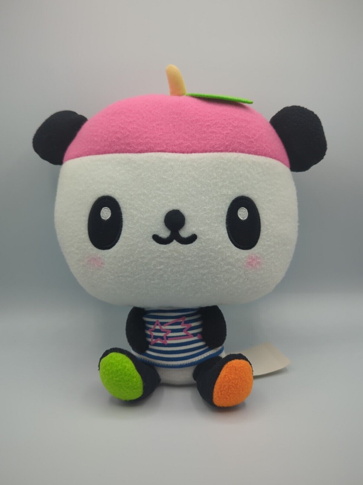 Sanrio Panda Pink Hat Plush Stuffed Animal 10\