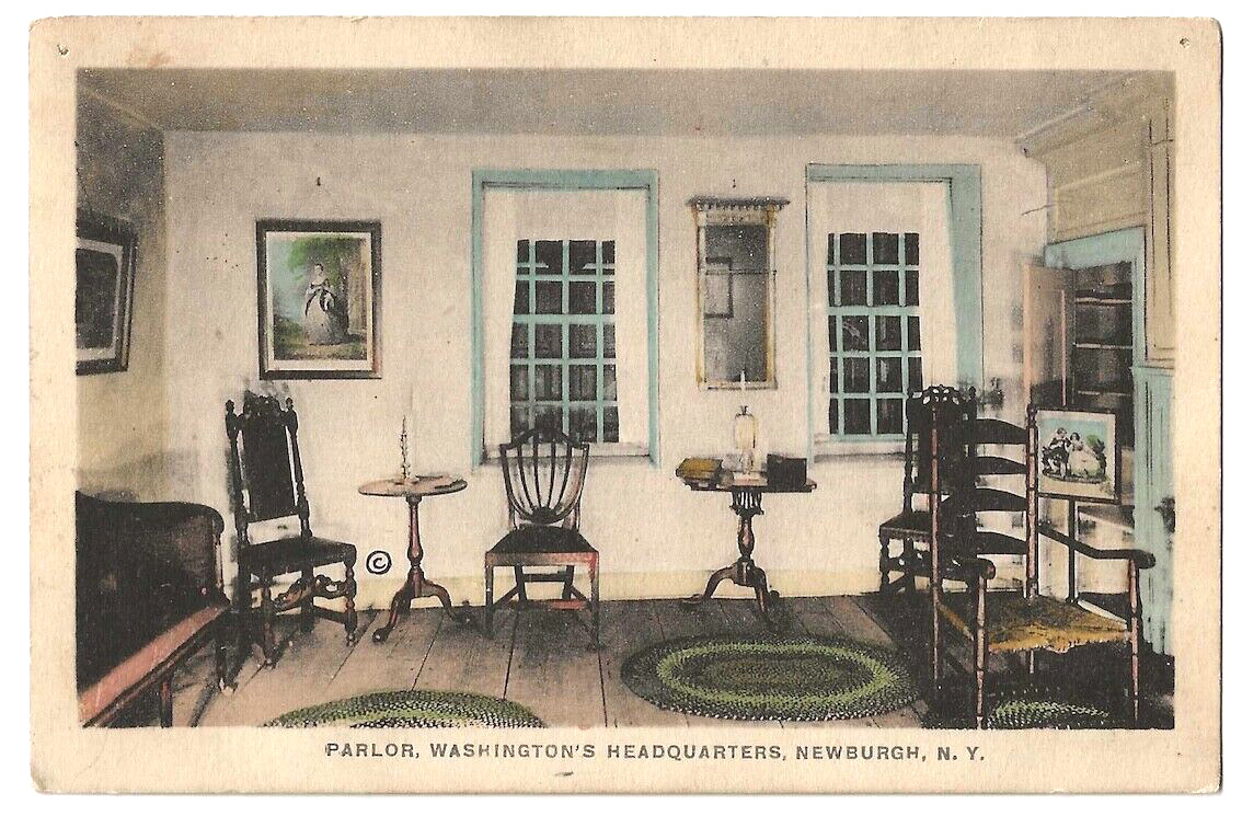 Newburgh New York c1920\'s General George Washington\'s Headquarters, Parlor