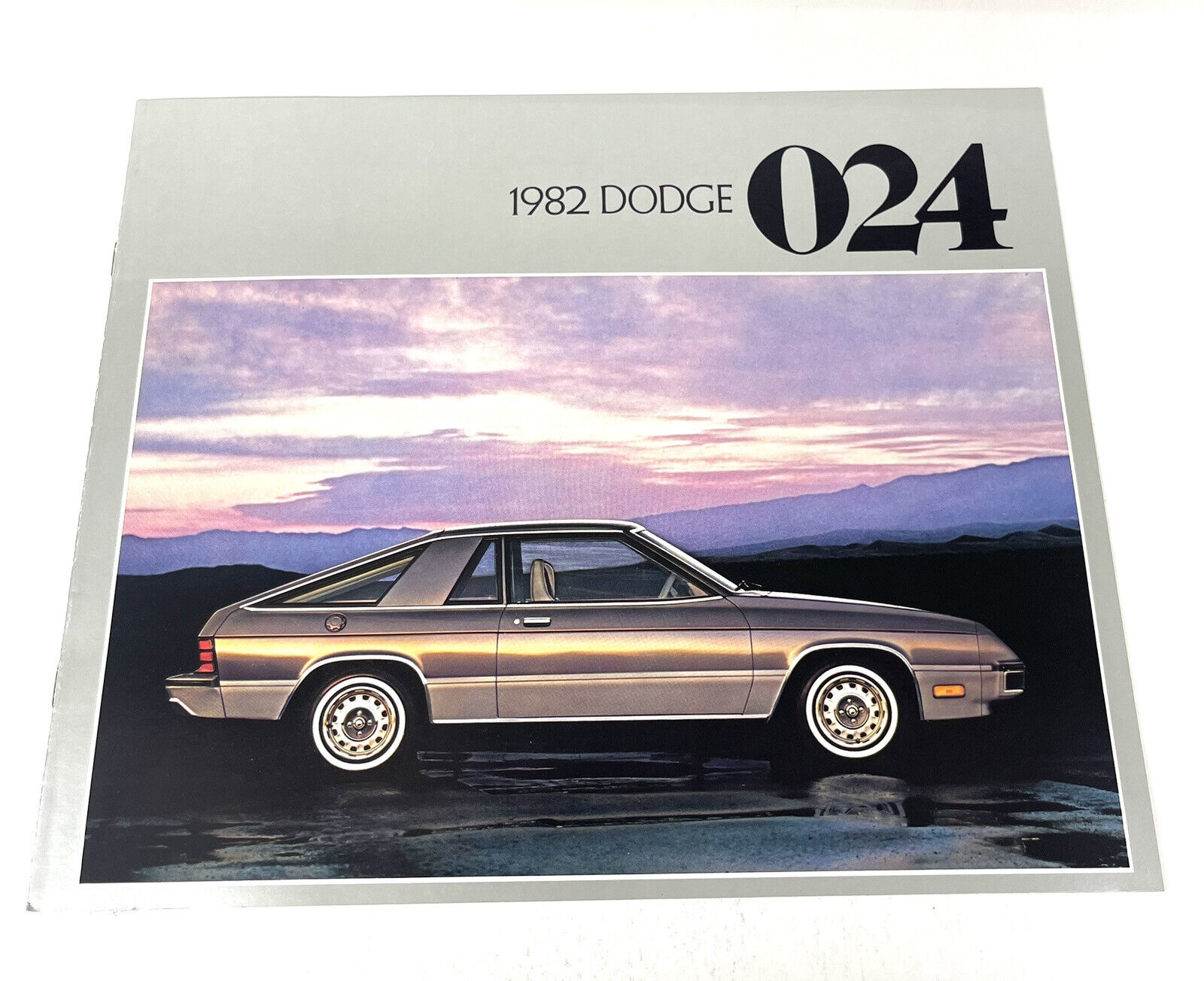 Original 1982 Dodge 024 Sales Brochure 82 Miser Custom Charger 2.2
