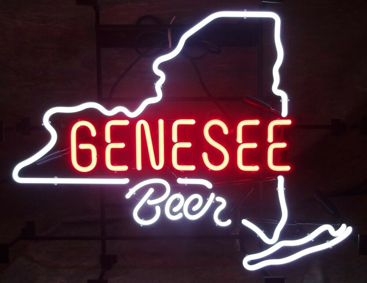 Genesee Beer Boutique Club Neon Light Decor Visual Neon Bar Sign Lamp 17\