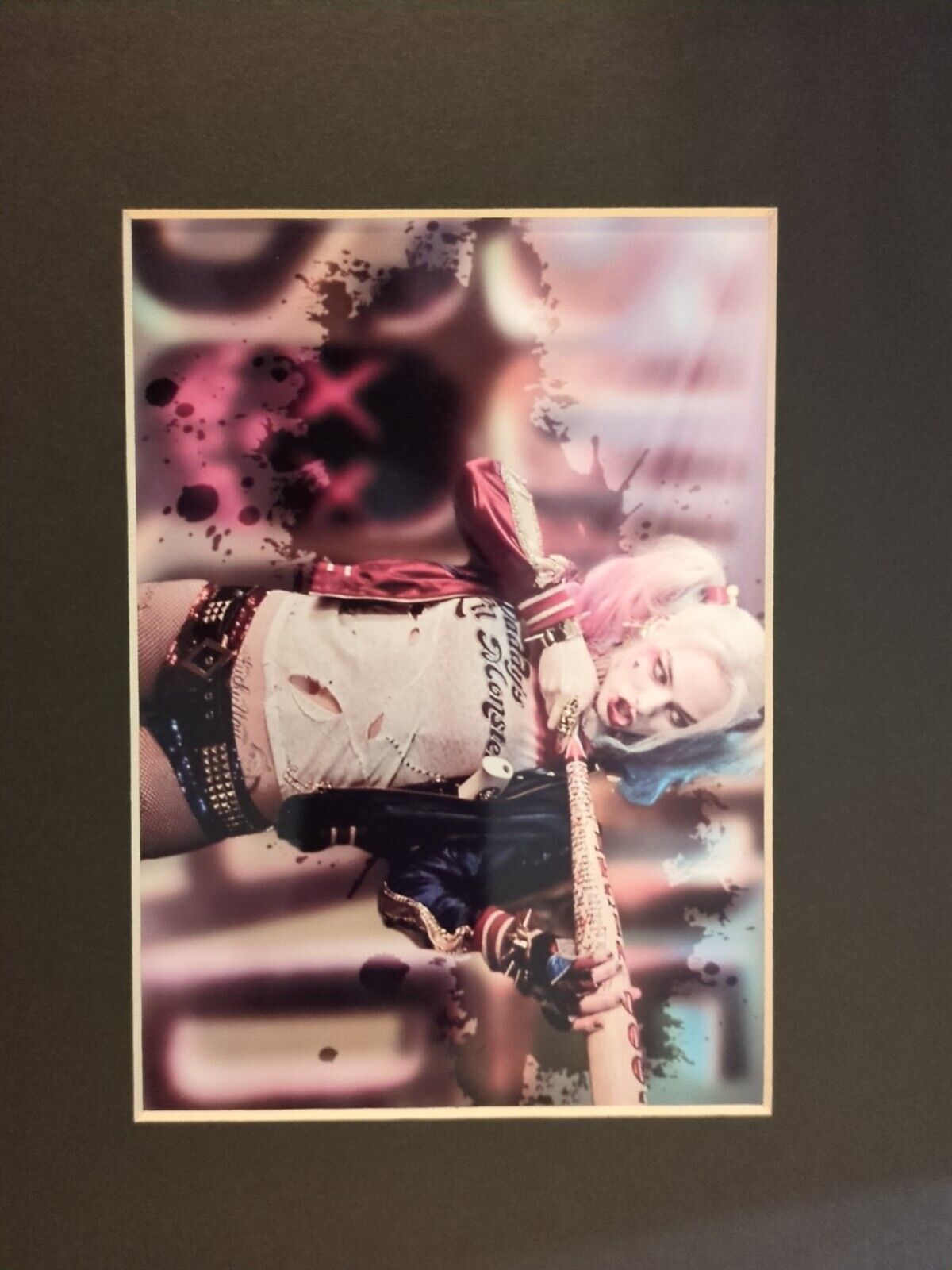 Harley Quinn Suicide Squad Movie Art Print Picture 8x10 Matted Mini Poster Decor