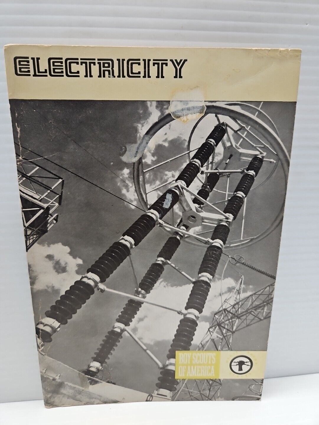 1974 VINTAGE BOY SCOUT MERIT BADGE BOOK - Electricity 1956 CR