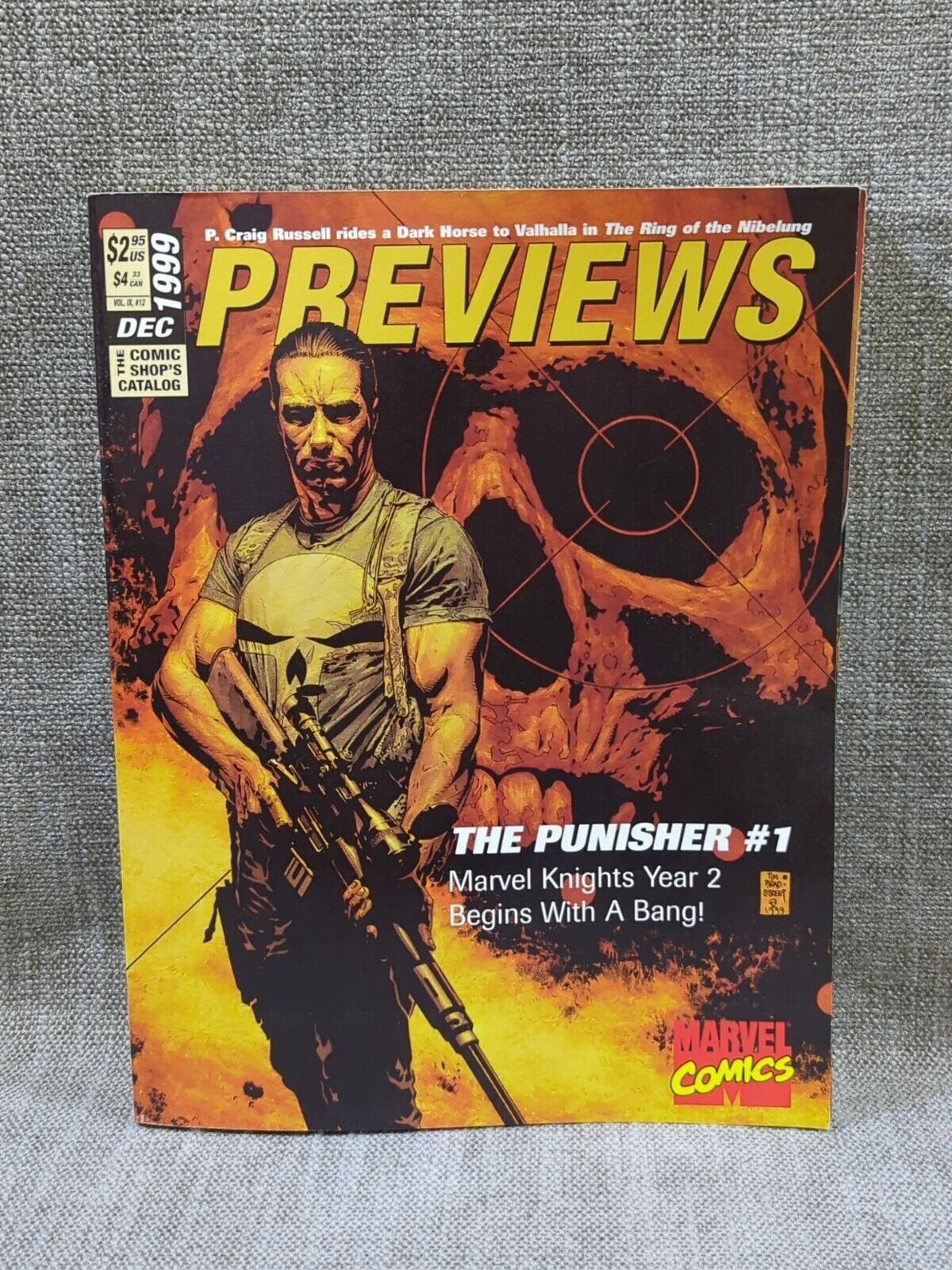 Previews The Comic Shop\'s Catalog December 1999 Punisher Steampunk Vol. IX  #12