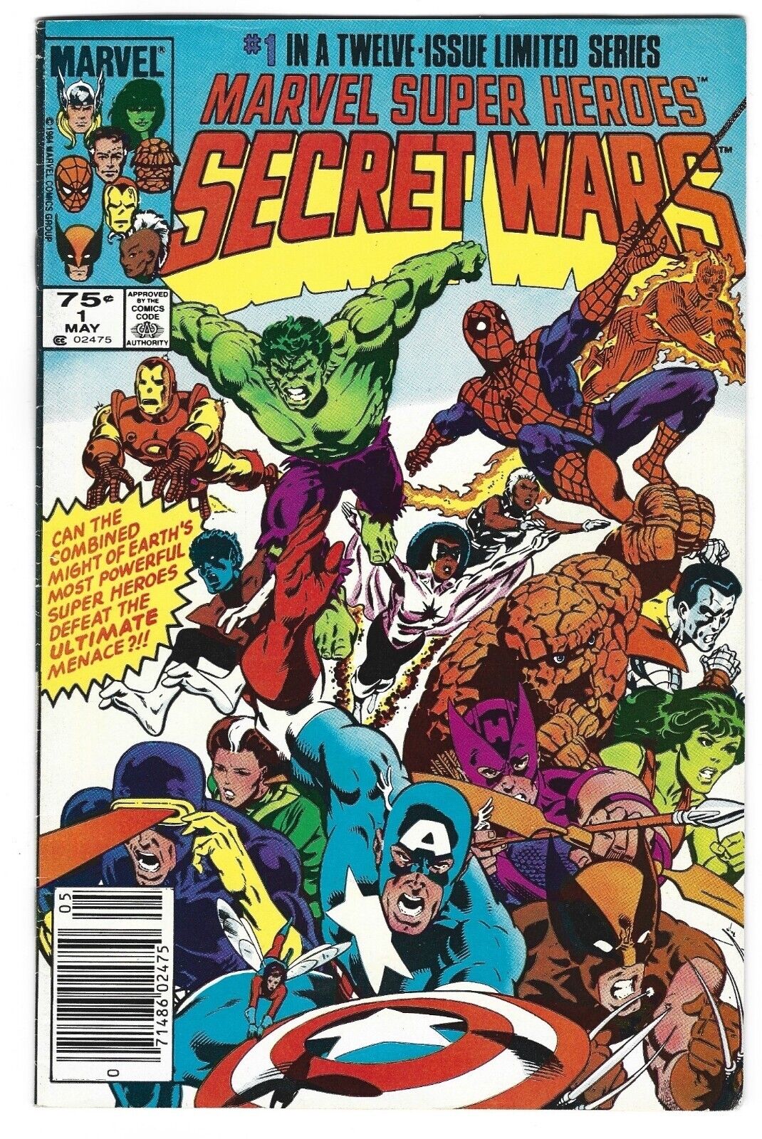 Marvel Super Heroes Secret Wars #1  1984