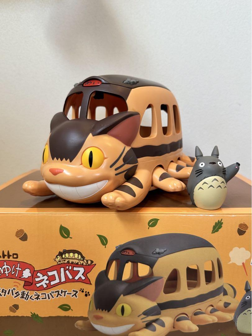 Studio Ghibli My Neighbor Totoro cat bus moves flutteringly Action toy Japan F/S