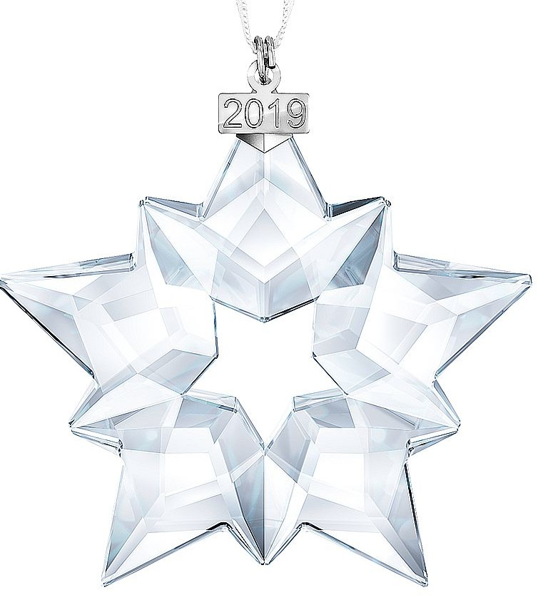Swarovski Christmas Star Ornament Annual Edition 2019 Large #5427990 New in Box