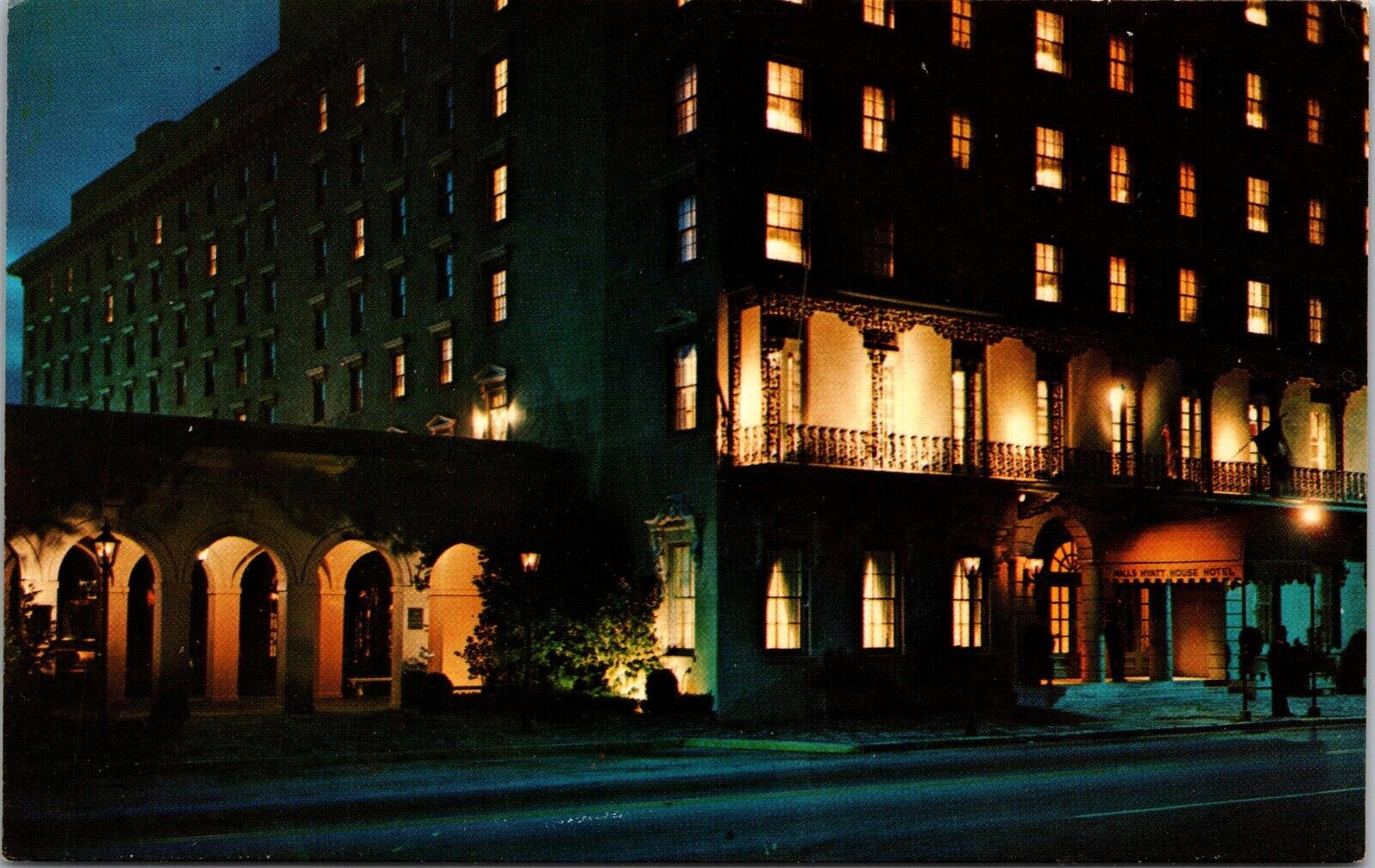 Postcard The MIlls Hyatt House Charleston S C [ab]