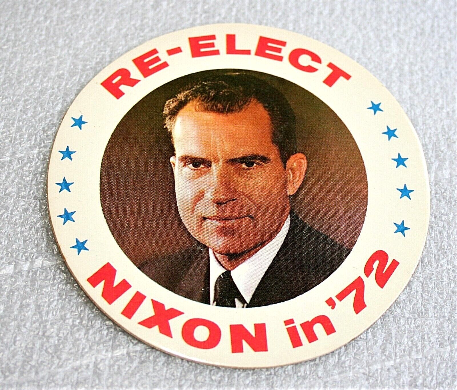 10 1972 Re-Elect Presidential Richard Nixon Election 3\