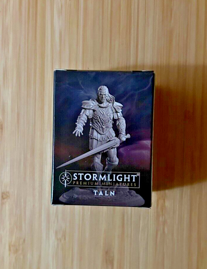 Taln Miniature ~ Year of Sanderson ~ Stormlight Box ~ Brotherwise Games ~ SEALED