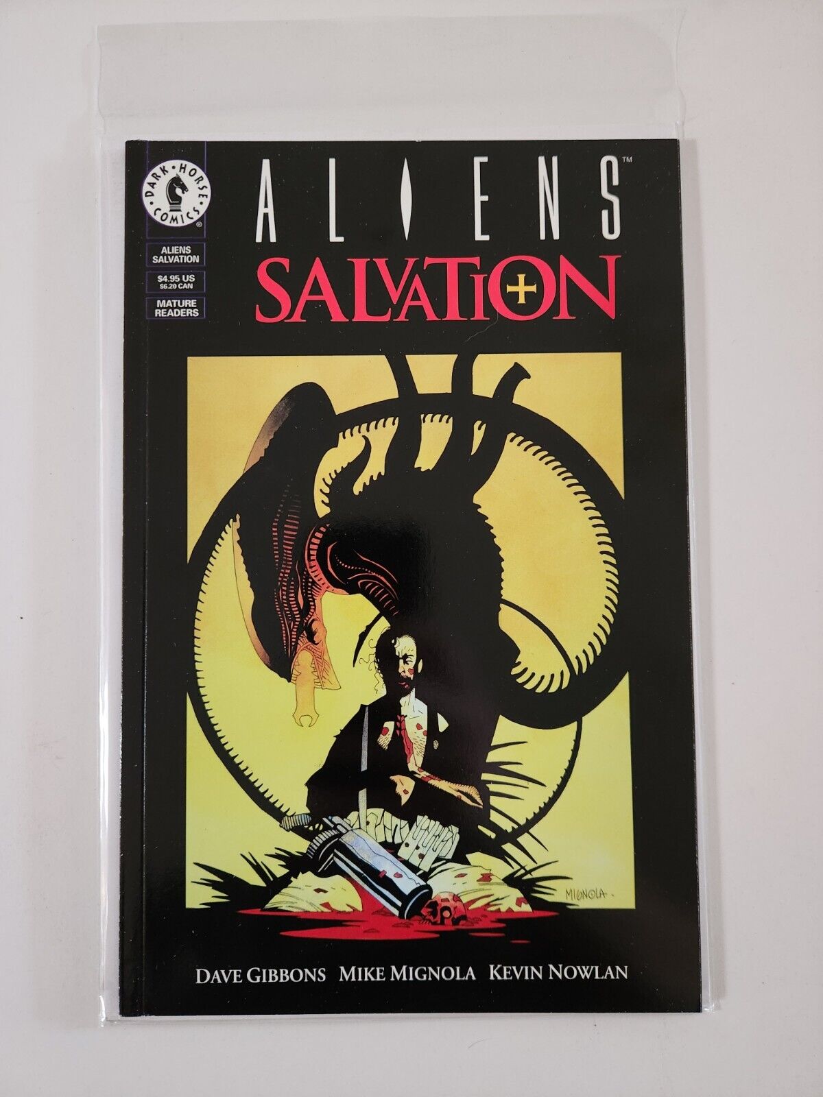 Aliens Salvation, Dark Horse graphic novel/TPB 1993 Comic Book