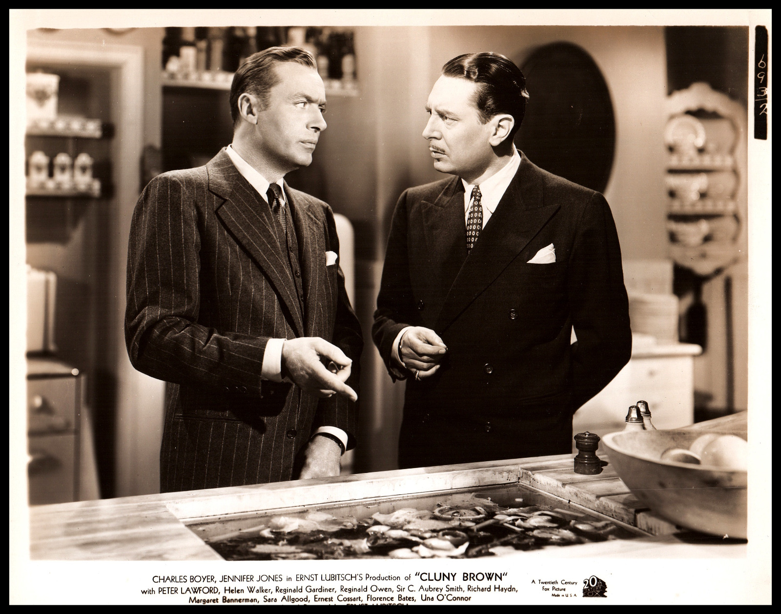 ⭐📽 Charles Boyer + Reginald Gardiner in Charles Boyer (1946) Original Photo K27