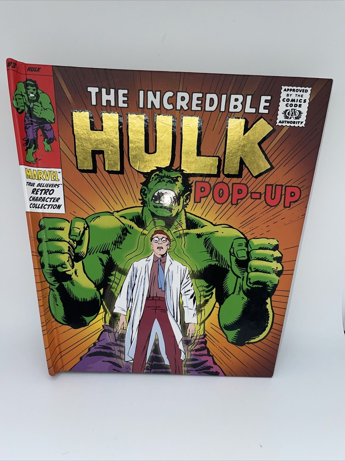 The Incredible Hulk Pop-up Book 2008 First Edition