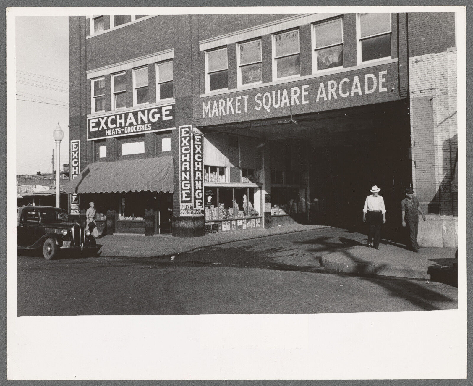 Old 8X10 Photo, 1930\'s Street scene, Muskogee, Oklahoma 58013621