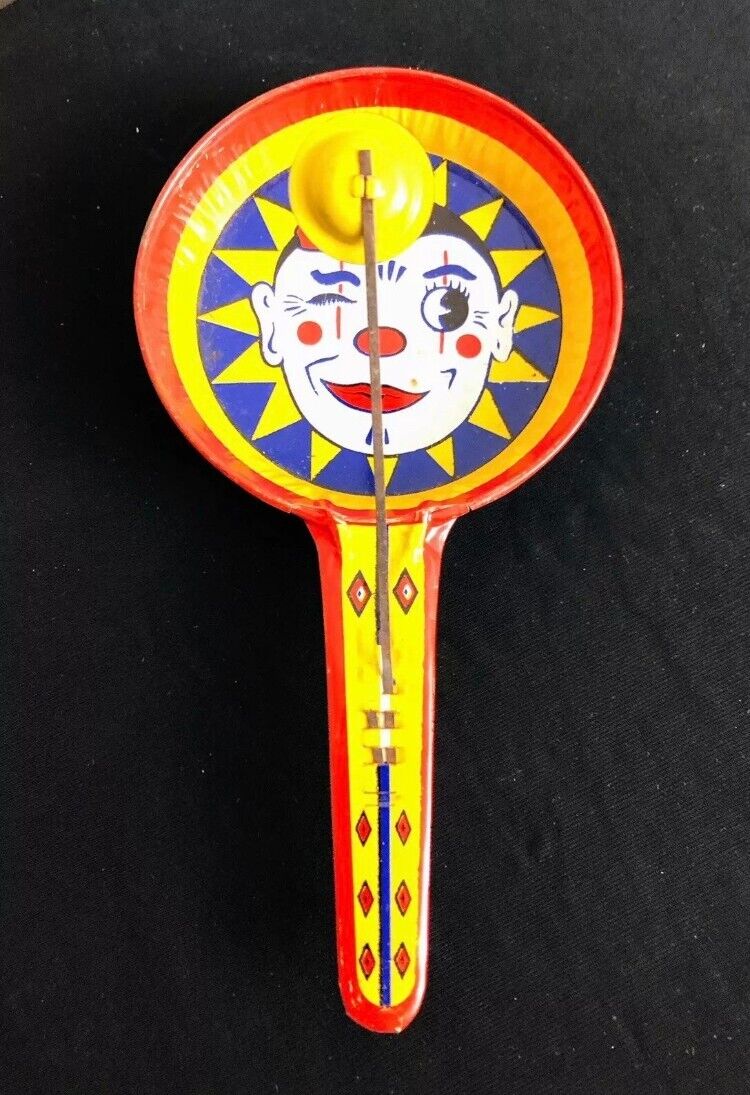 Kirchhof Clown Metal Hand Held Noise Maker Life Of The Party USA