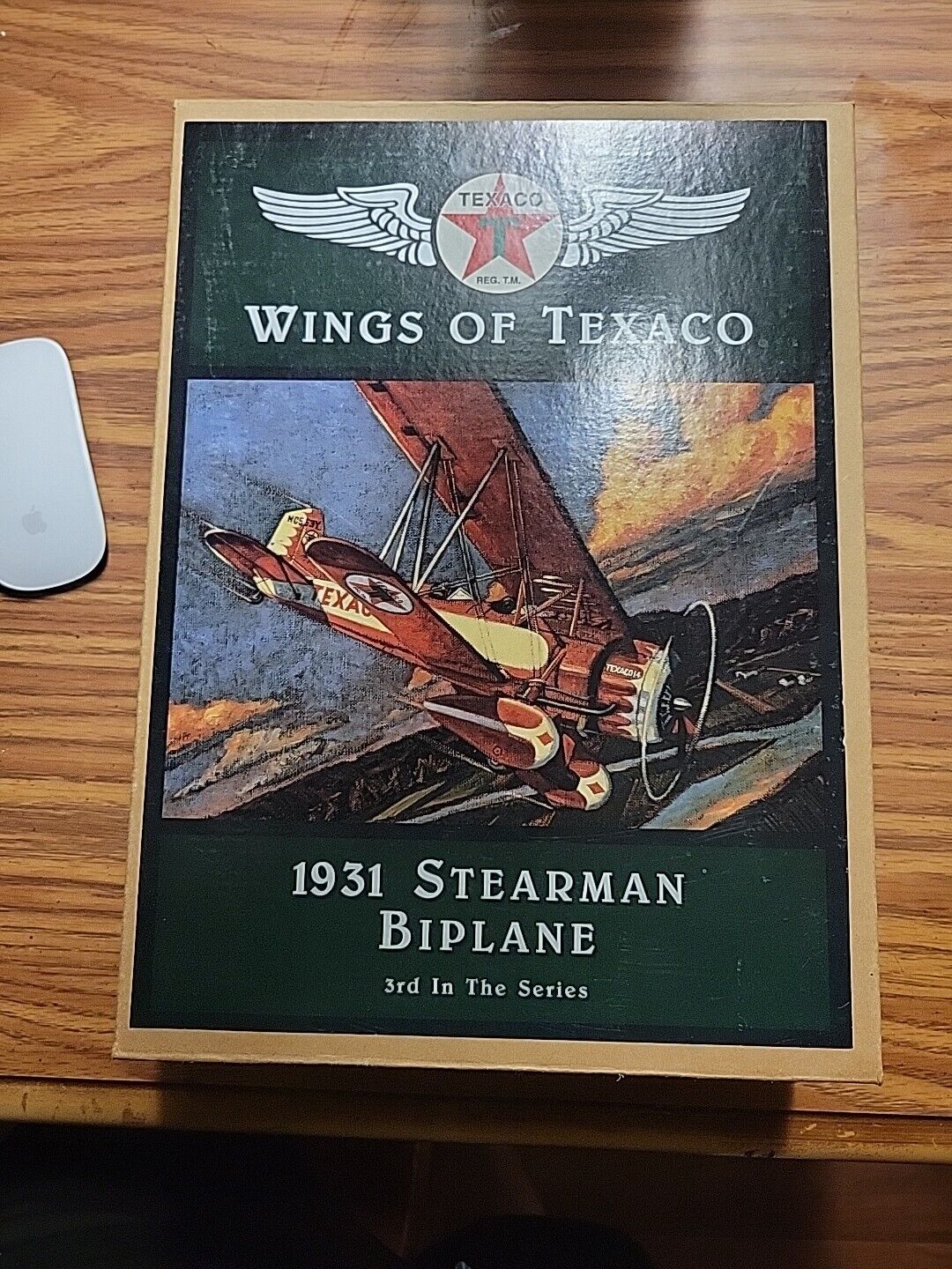 Wings Of Texaco 1931 Stearman Biplane 3rd in series Dies Cast Ertl