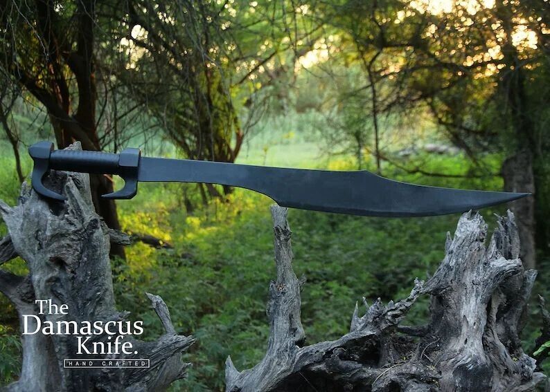 300 Spartan Sword Powder Coating Stainless Steel Sword Of King Leonidas Replica