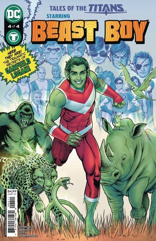 TALE OF THE TITANS ISSUE #4 BEAST BOY VARIANT SCOTT PEREZ DC COMICS 2023