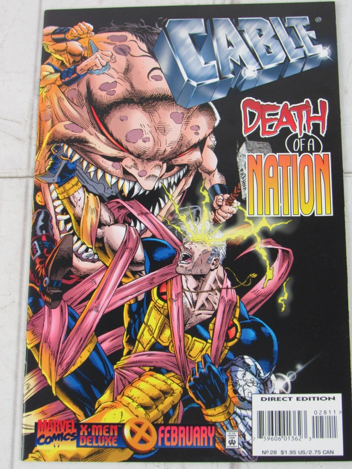Cable #28 Feb. 1996 Marvel Comics