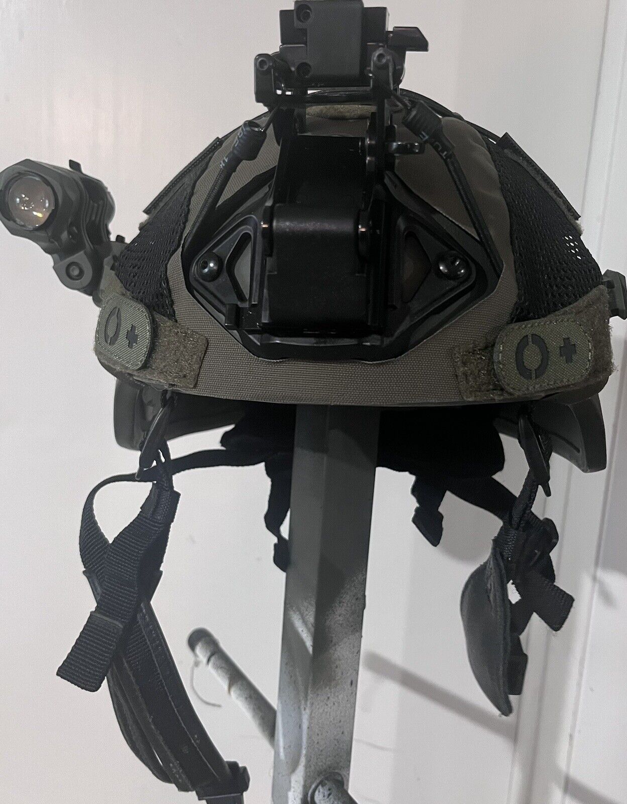 OD Green Advanced Combat Helmet With Accessories