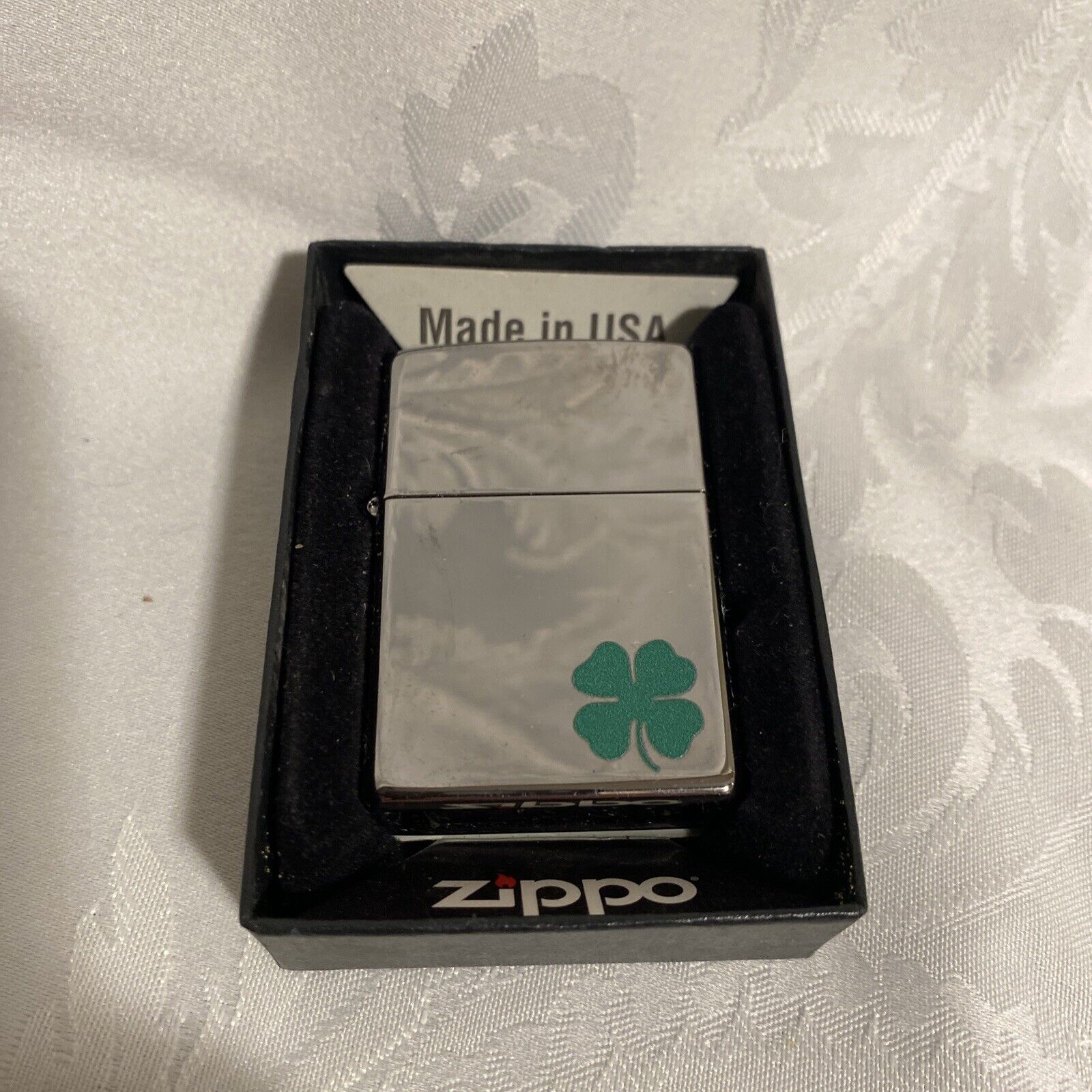 zippo lighter A Bit Of Luck Stamped Nov 2018 New Never Used 