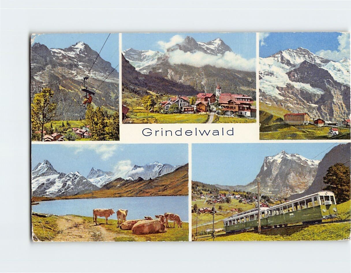 Postcard Grindelwald, Switzerland