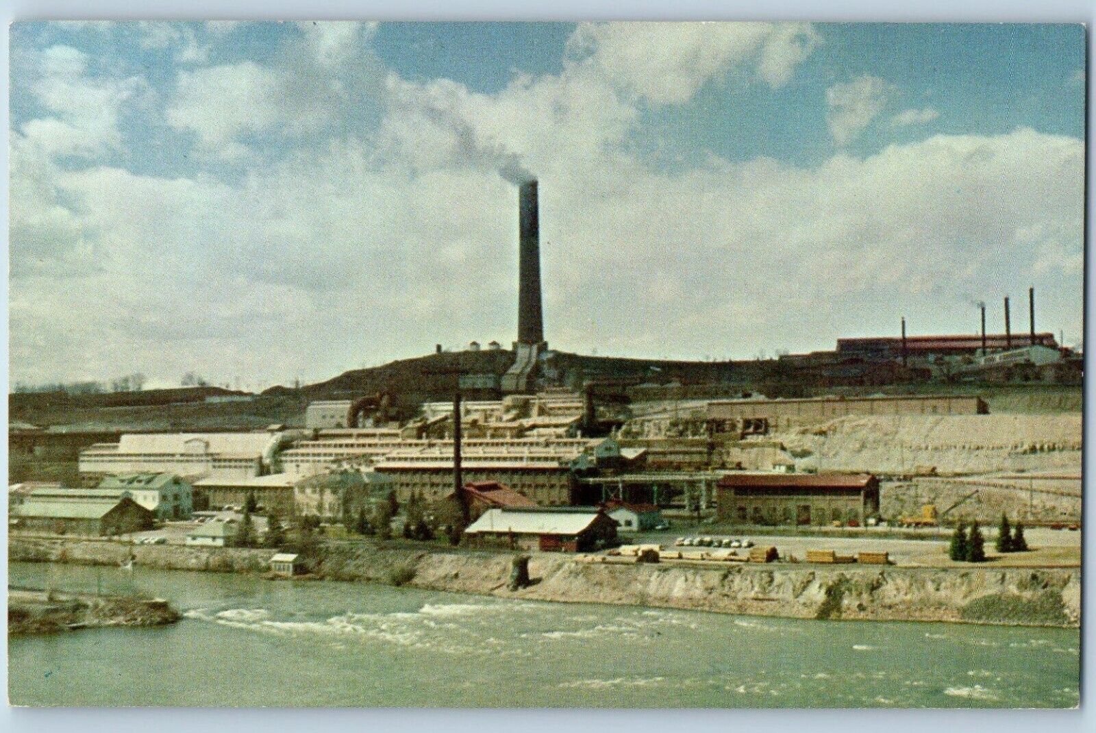 Great Falls Montana Postcard Anaconda Copper Mining CO General View 1960 Antique