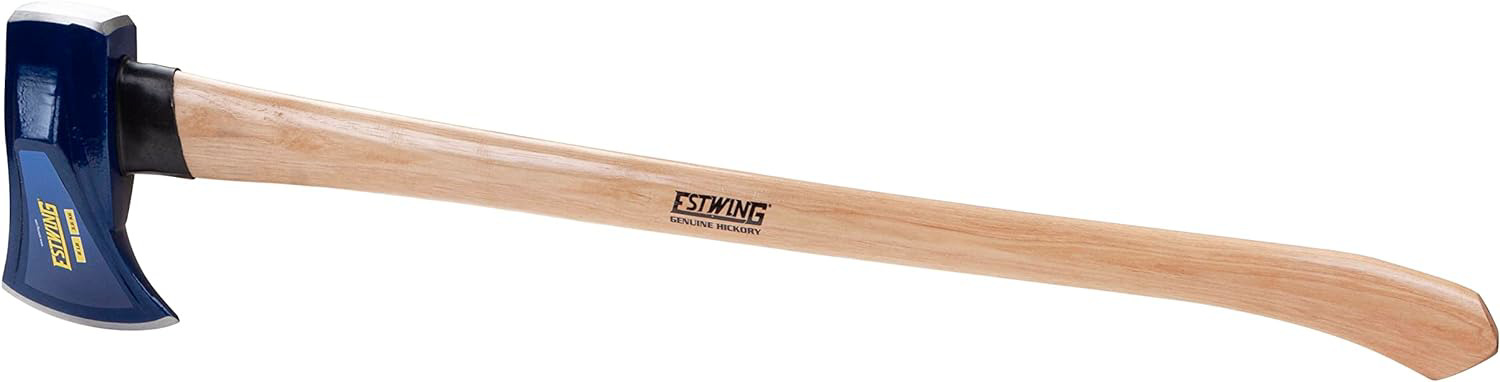 Estwing Maul, 8 lb Head, Wood Splitting Maul with Hickory Wood Handle, Model #62