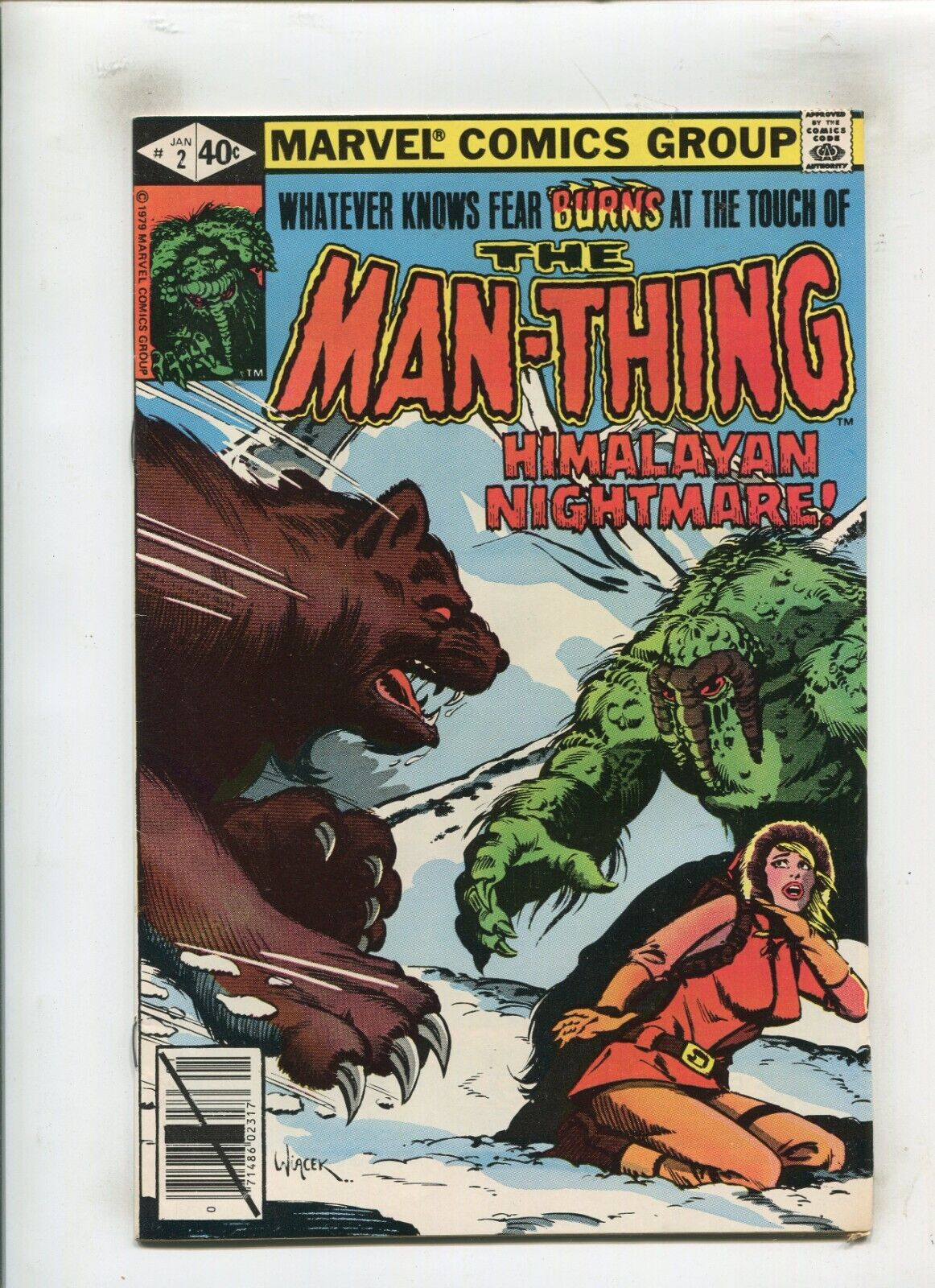 MAN THING #2 (8.5) HIMALAYAN NIGHTMARE 1979