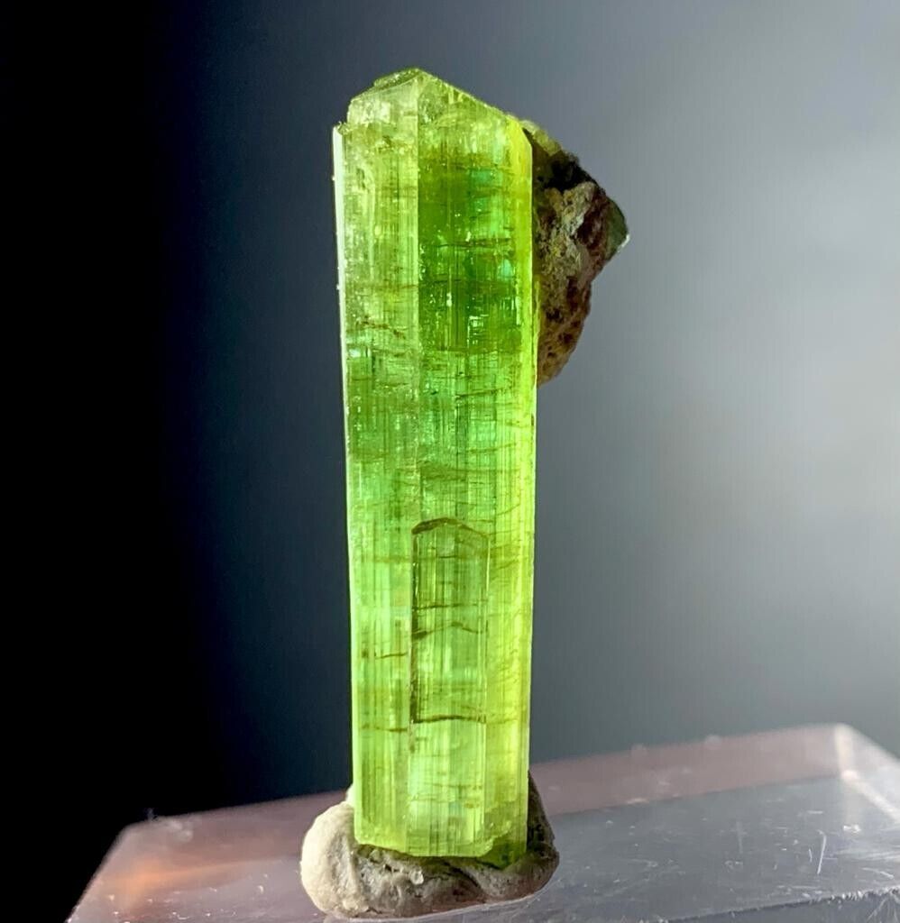 19 Carat Green Tourmaline crystal Specimen from Afghanistan