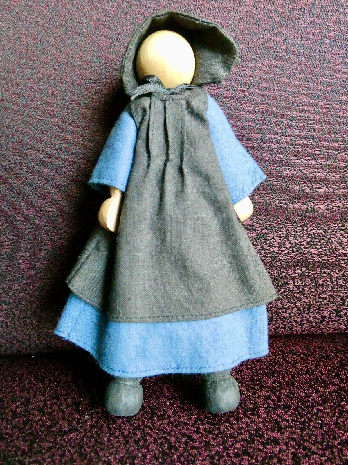 Cutest Amish Clothespin Doll - 6” tall