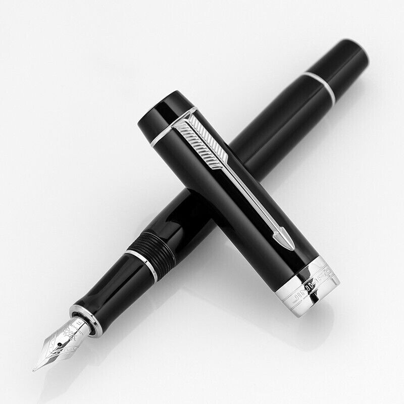 Jinhao 100 Little Century Resin Fountain Pen EF/F 0.38/0.5mm Nib Writing Pen #CW