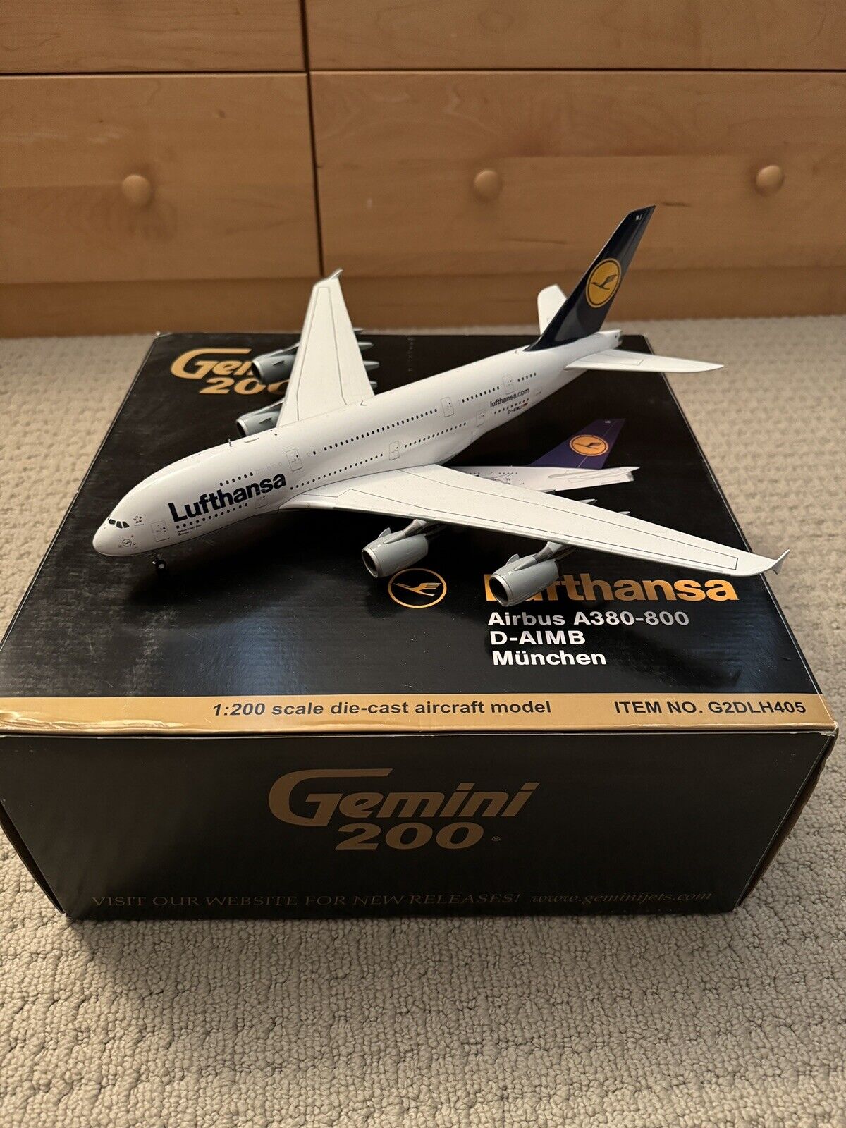 1:200 Gemini200 Lufthansa A380 *READ DESCRIPTION*