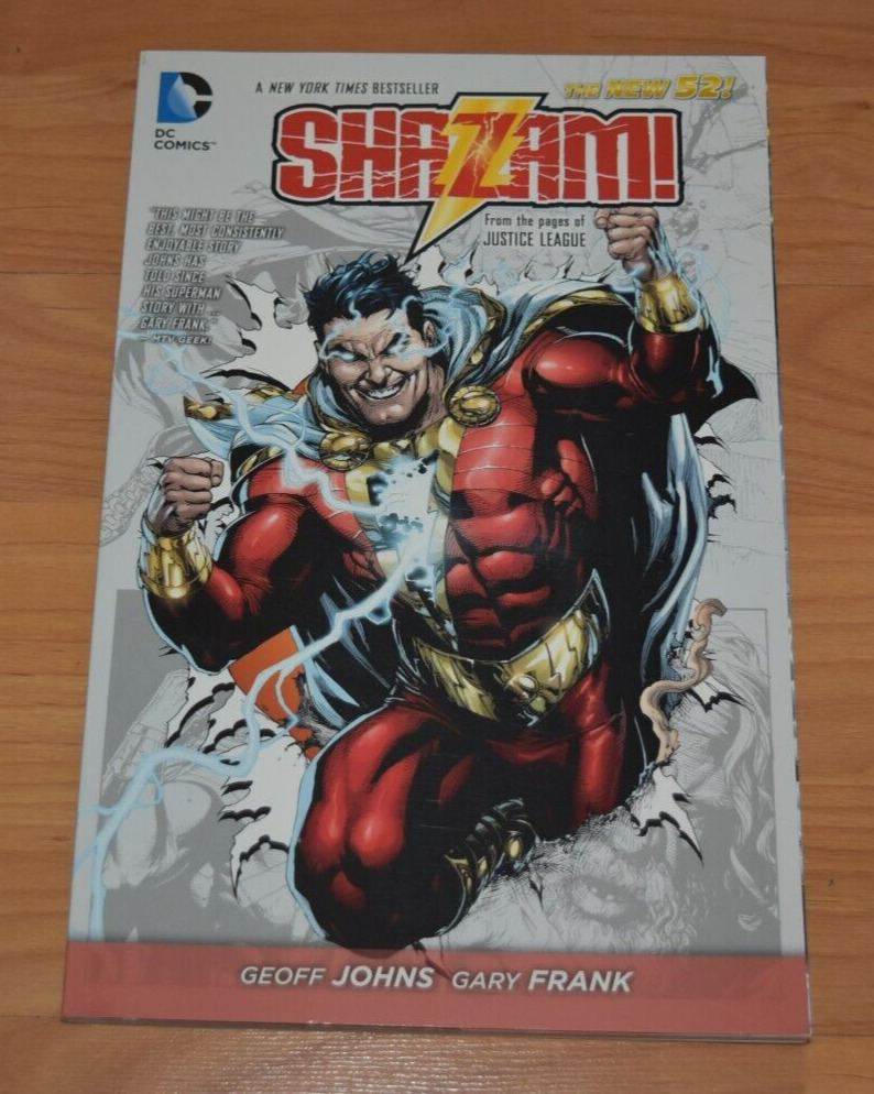 DC Comics Shazam Vol. 1 The New 52 by Geoff Johns TPB