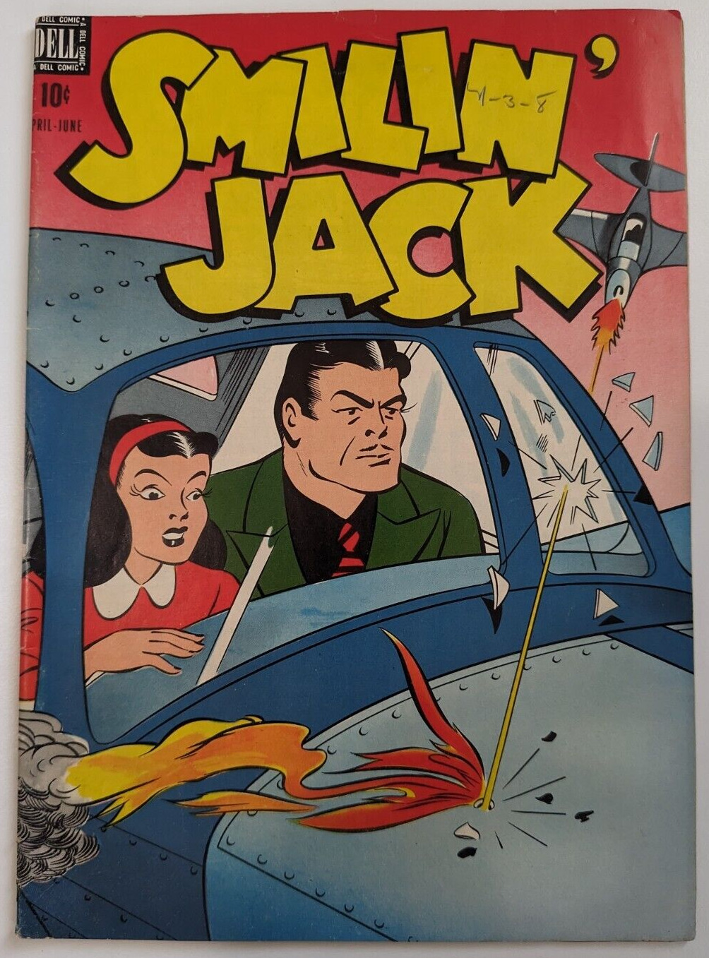 Smilin' Jack #6 1949 Golden Age Dell Comic Book