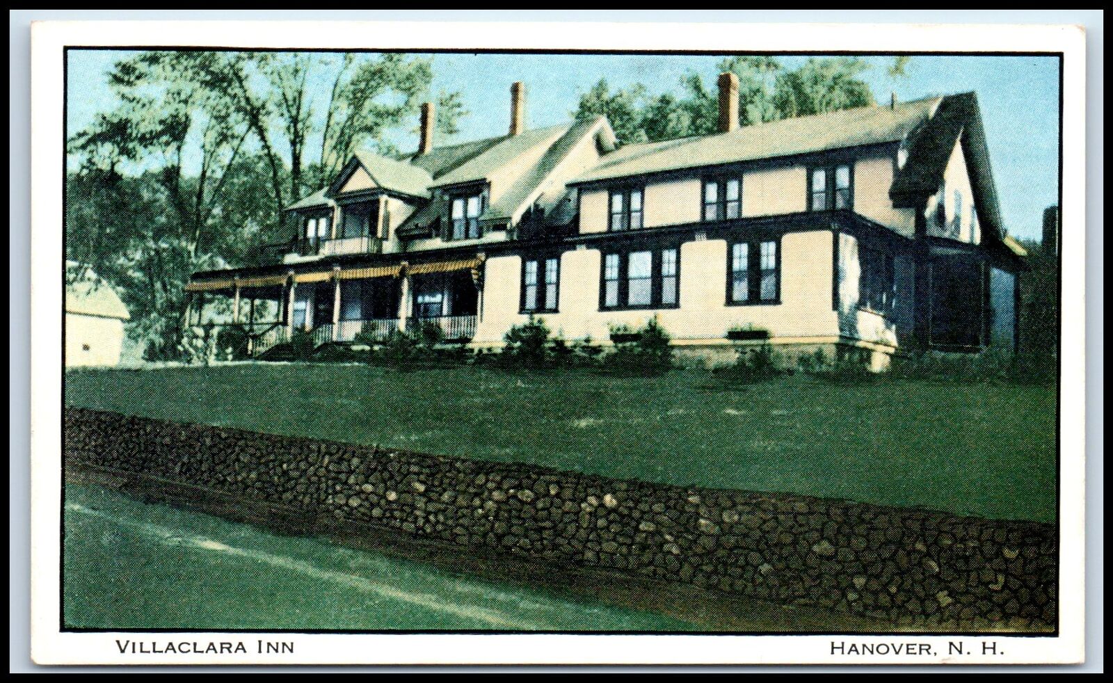 Postcard Villa Clara Inn, Hanover, N. H.   U78