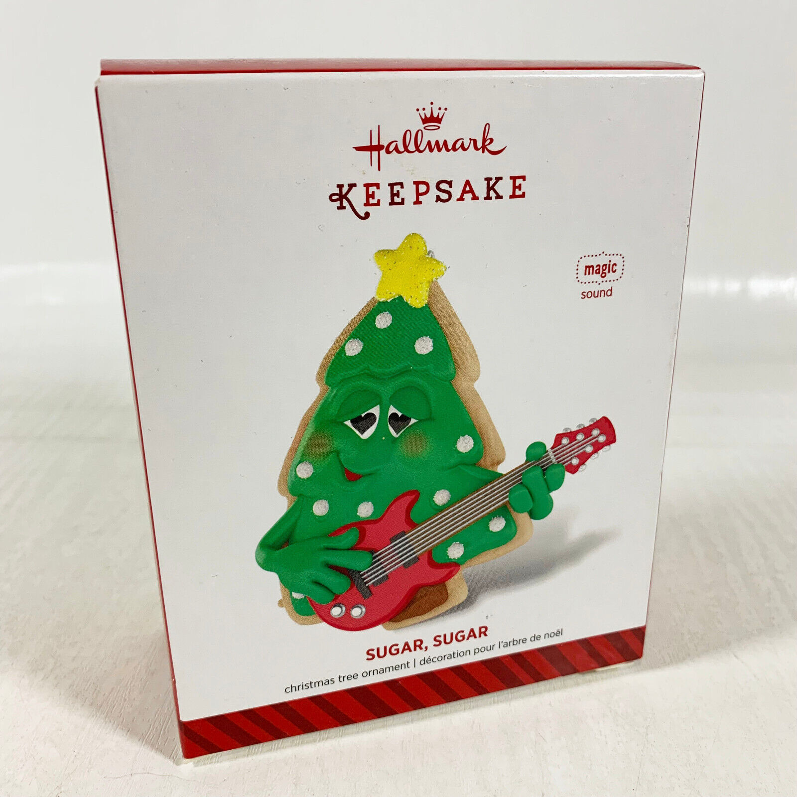[NEW] Hallmark Keepsake Ornament - Sugar, Sugar - Christmas Tree Cookie Guitar