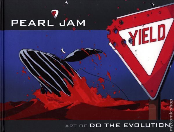 Pearl Jam Art of Do the Evolution HC #1-1ST VF 2020 Stock Image