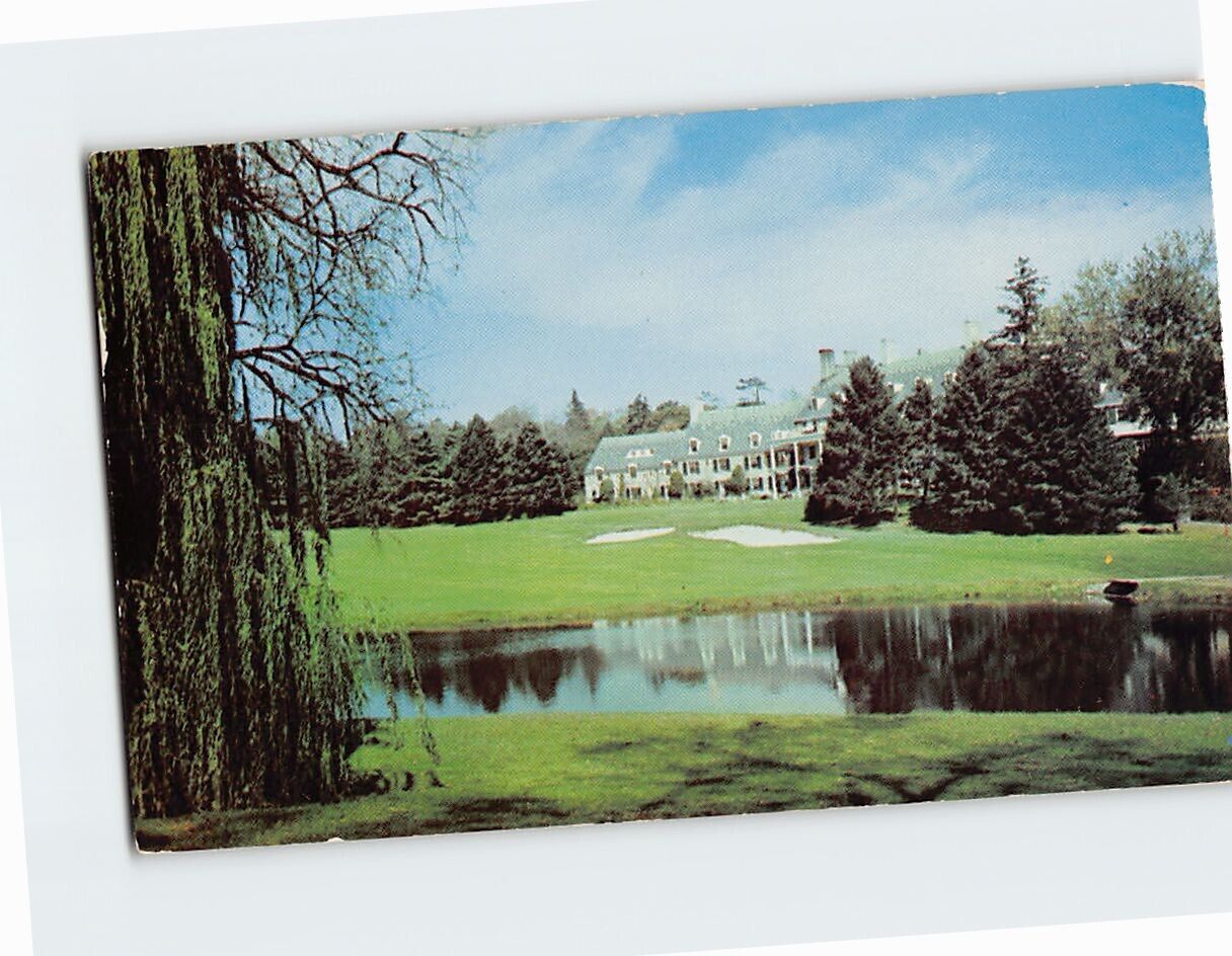 Postcard Princeton Inn New Jersey Golf Course Graduate College USA North America