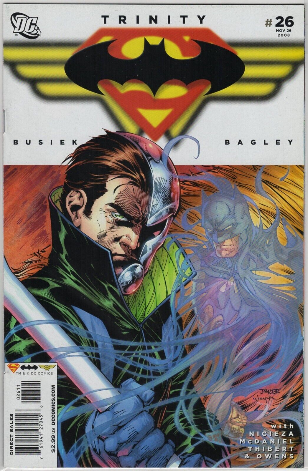 Trinity 26 DC Jim Lee Comic Book Superman Batman Wonder Woman 9.6 9.8