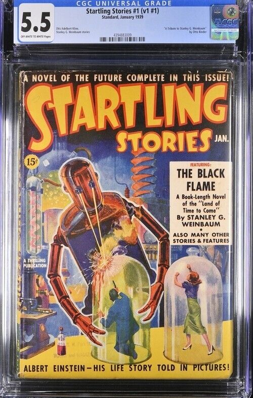 Startling Stories 1939 January, #1. CGC     Pulp