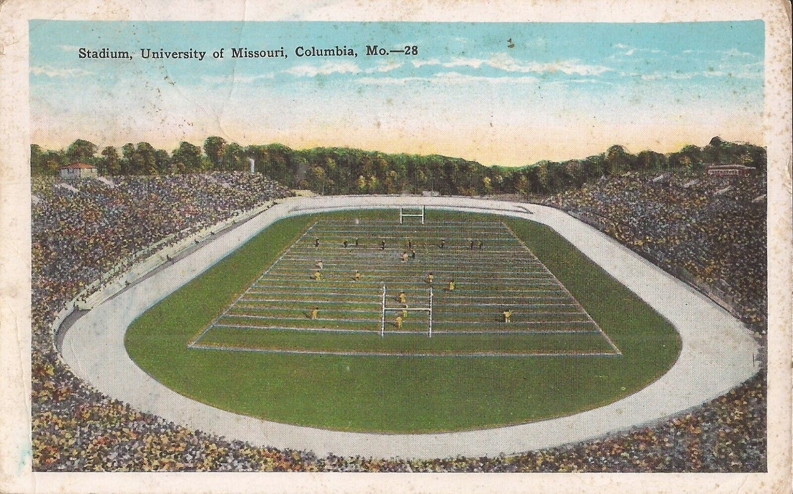 Columbia, MO - University of Missouri Stadium - 1928