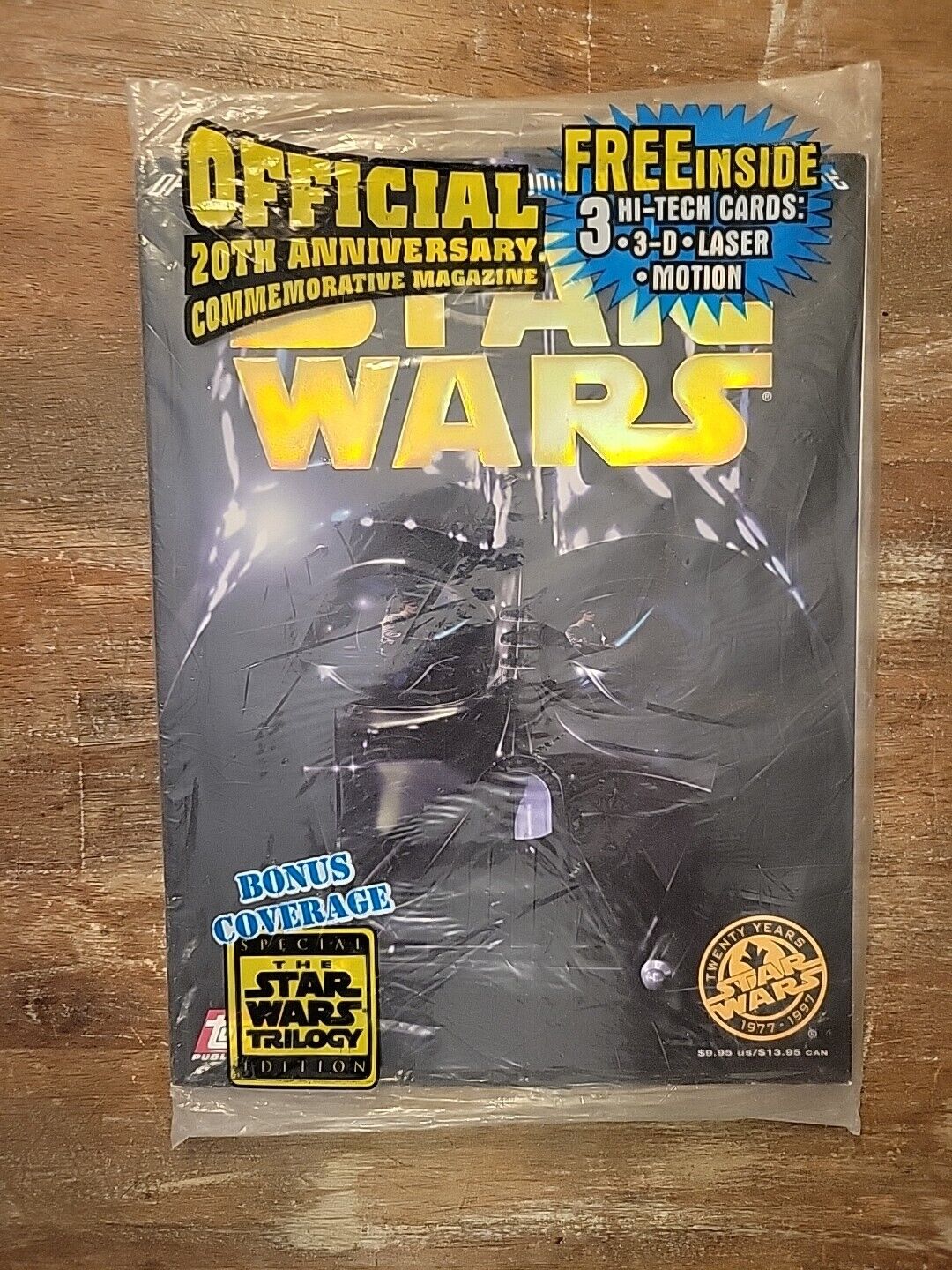 STAR WARS Vintage Official 20th Anniversary Commemorative Magazine Sealed