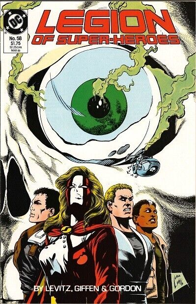 DC Legion of Super Heroes 58    Vol 3  1988