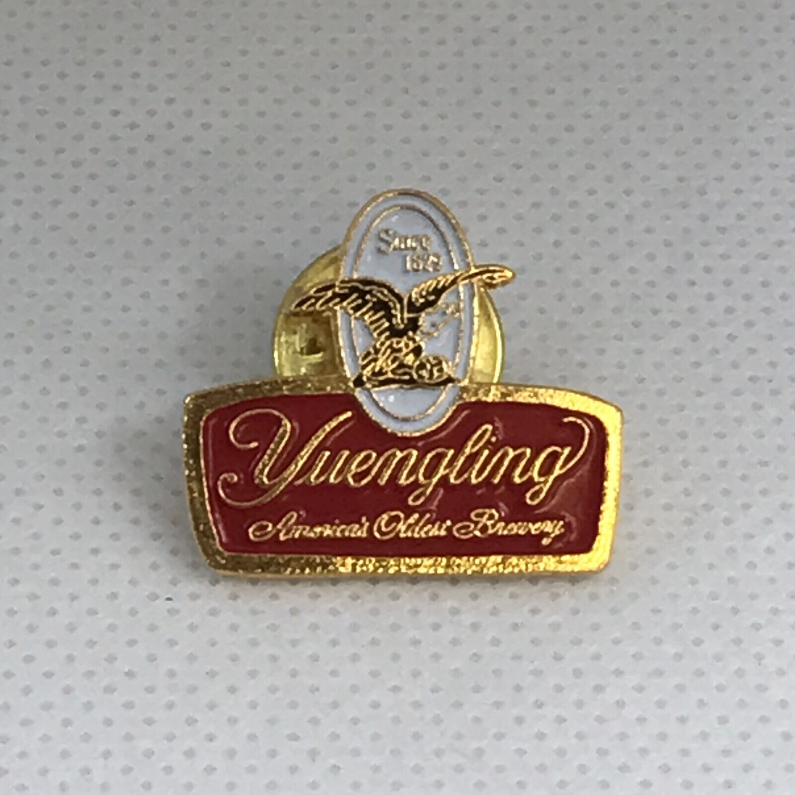 Yuengling Beer Hat Lapel Pin Souvenir Americas Oldest Brewery Pottsville PA
